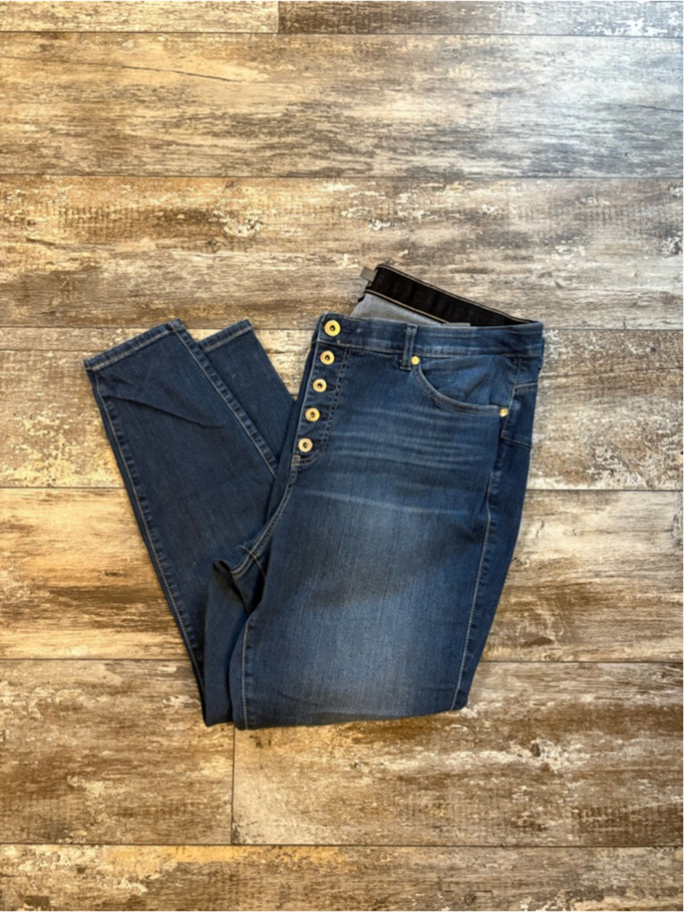 Torrid Bombshell Skinny Jeans 22R Premium Stretch Exposed Button Fly High Rise - Picture 8 of 8